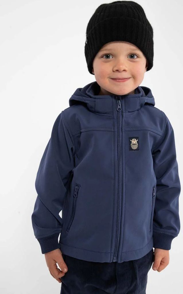 Danebandit Softshell Grey Marine REFLECTIVE ERIK