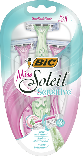 Bic Miss Soleil Sensitive 3-pack
