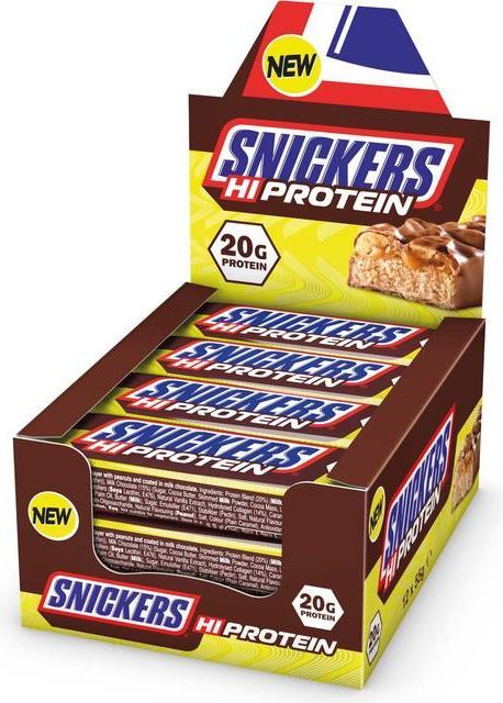 12 x snickers proteinbar 55 g