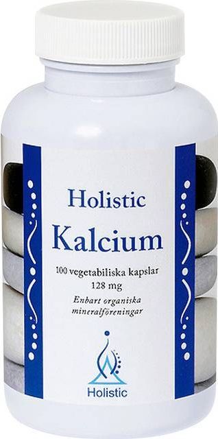Holistic Kalcium 128mg 100 stk