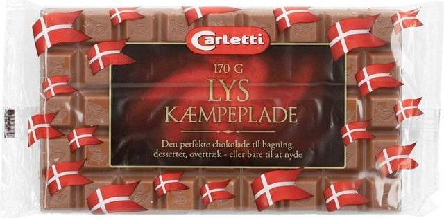 Carletti Kæmpeplade Lys 170g