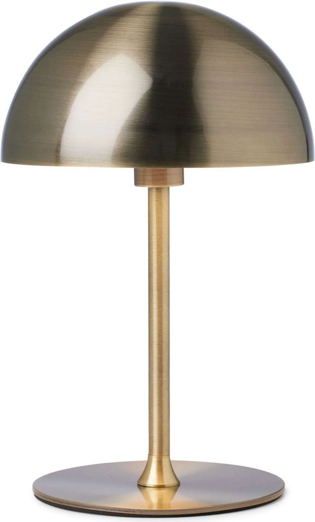 halo boogie, bordlampe, messing, ø16 cm
