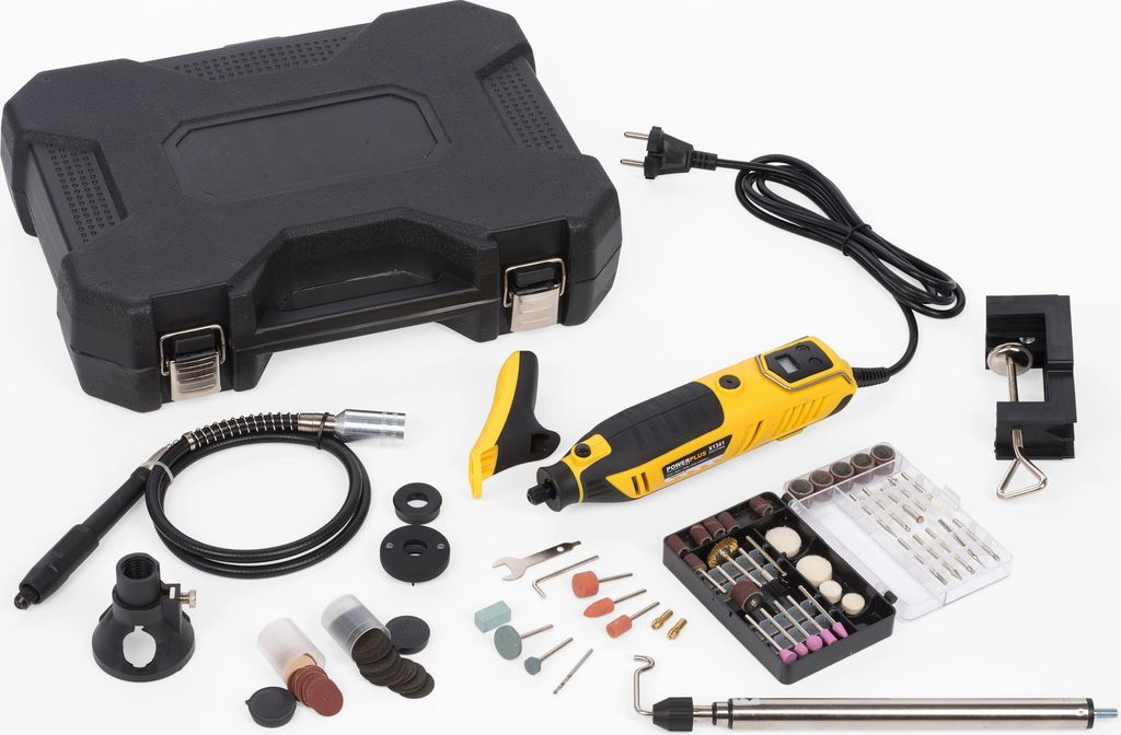 Multiverktyg 200 Watt + 126 delar