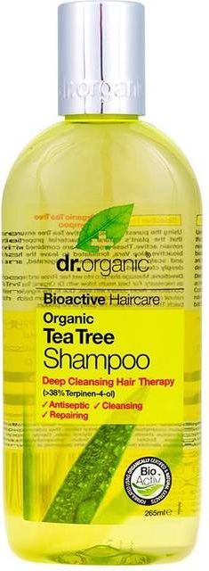Dr. Organic Tea Tree Shampoo 250ml