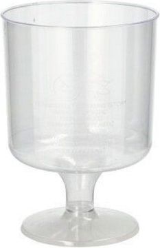 Plastik Vinglas Transparent