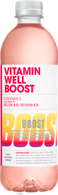 Vitamin Well Boost Raspberry Blueberry 500ml