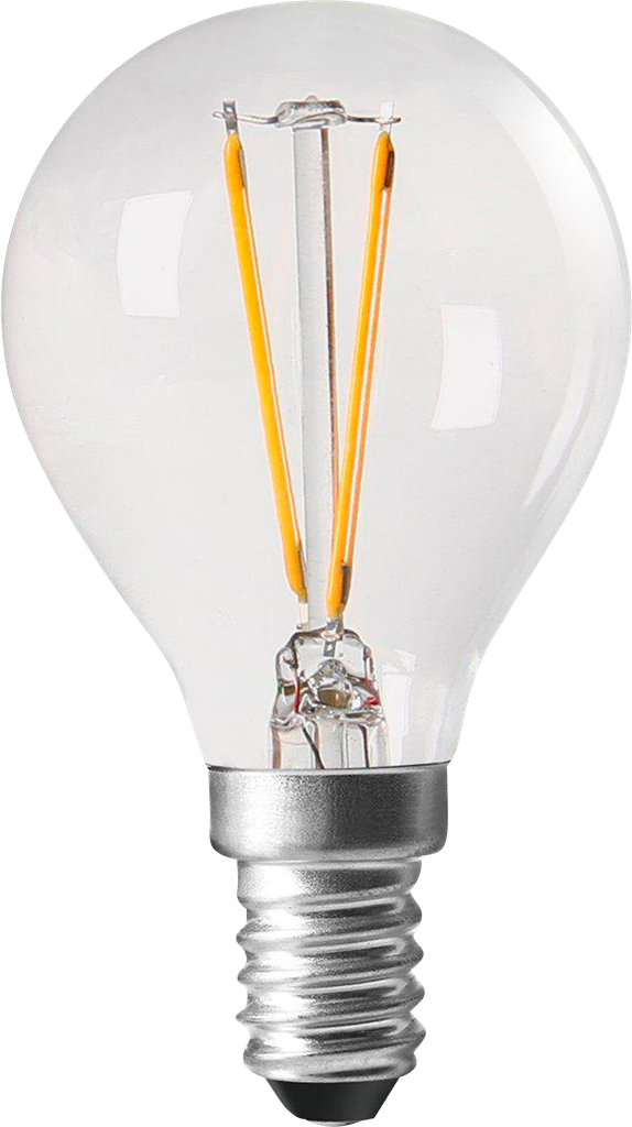 PR Home - Shine LED filament Globe Clear E14 - Grå
