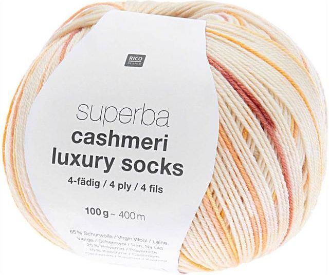 Rico Superba Cashmeri Luxury Socks 4-ply