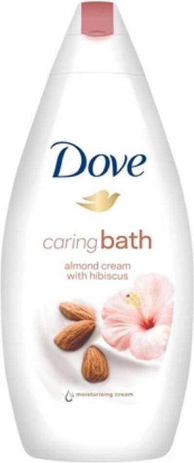 Dove Caring Bath Almond Cream with Hibiscus 450ml