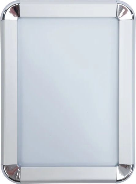 Lomax klip-klap ramme "round", A4, alu