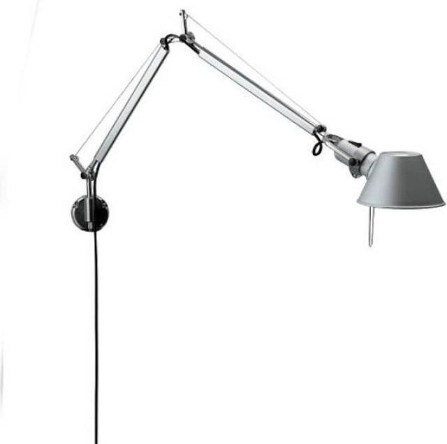 Artemide Tolomeo Micro Glossy White Vægarmatur