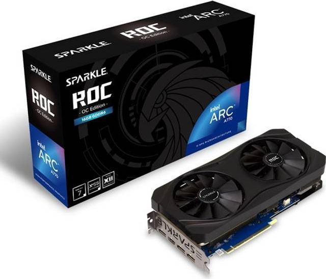 Sparkle Arc A770 ROC OC HDMI 3xDP 16GB