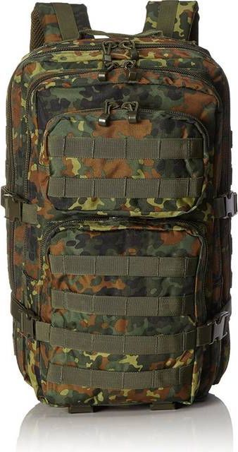 Mil-Tec rygsæk US Assault, 36 liter, Flecktarn