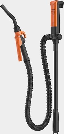påfyldningspumpe elektrisk bruger batterier d