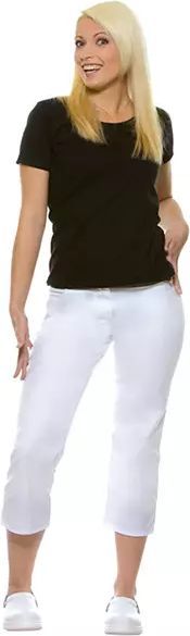 Karlowsky Goldie dame capribukser, White