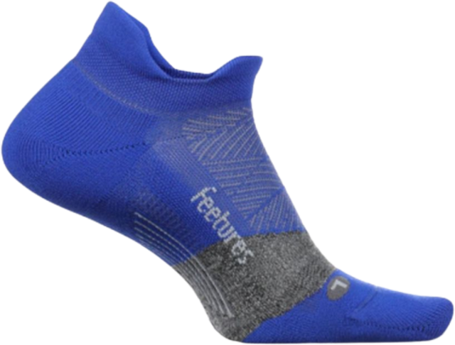 Feetures Elite Ultra Light No Show Tab Socks - Boost Blue