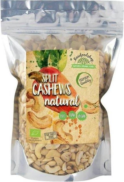 rawfoodshop cashewnötter delade 1 kg