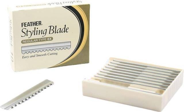 feather styling (blade 10 stk)