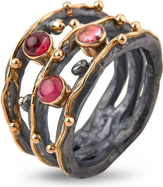 By Birdie Zeus Tribeca Red Ring