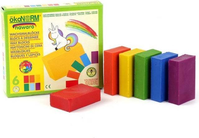 ÖkoNORM bivoksfarver 6 stk Unicorn