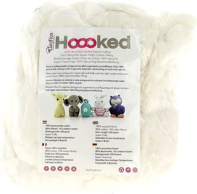 Hoooked Fluffy Cotton Filling Pearl 250g