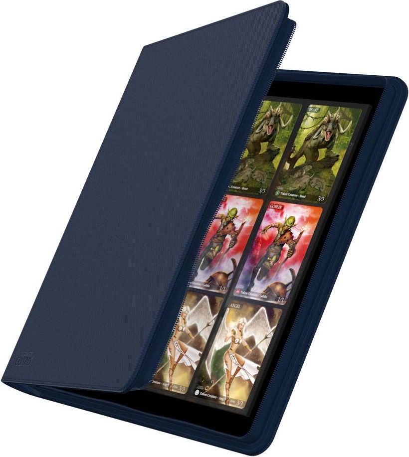 ultimate guard: zipfolio (24-pocket) xenoskin - samlemappe med lynlås