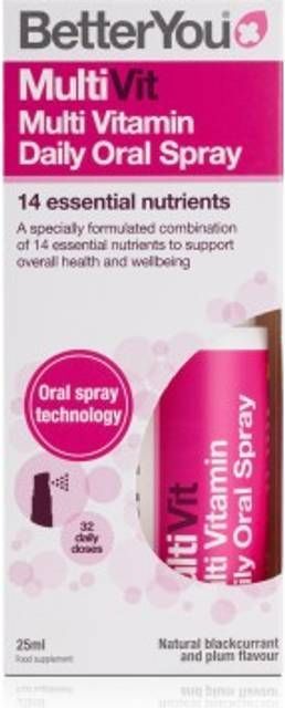 BetterYou MultiVit Oral Spray 25ml