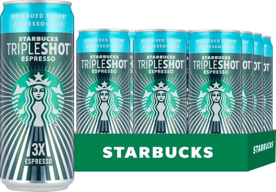 Starbucks TripleShot Espresso 30 cl x 12 Espressokopp