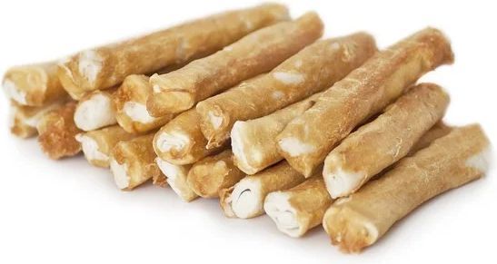 400 gram Chicken Rolls 12,5 cm - oksehud tyggeben til hunde