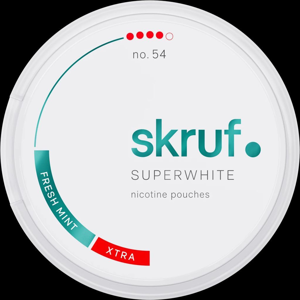 skruf superwhite #54 fresh x-strong
