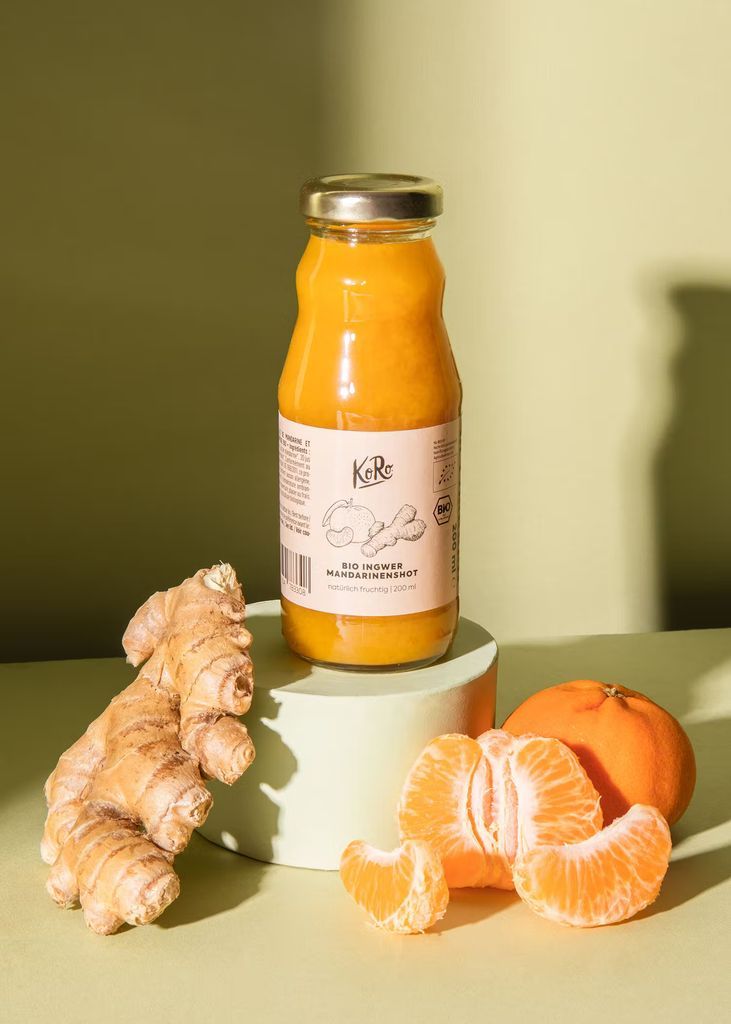 Køb ingefærshot med mandarinsaft | KoRo Denmark