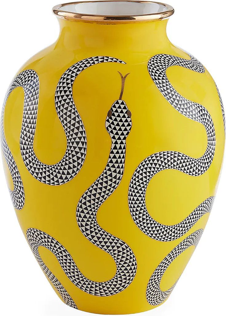 Jonathan Adler Eden Urn Vase Gul One Size Vas