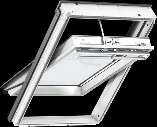 velux ggu mk08 006821 fjernbetjent vippevindue hvid polyurethan 78x140 cm
