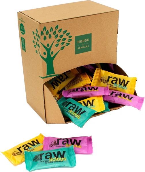 Foodie Friends Rawlicious Rawbarer 15 g 60 stk