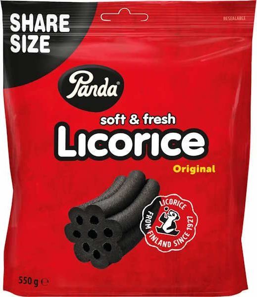 Panda Soft & Fresh Licorice Original 550g