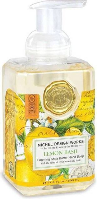 Michel Design Works Foaming Soap Hand Wash Lemon Basil 530ml
