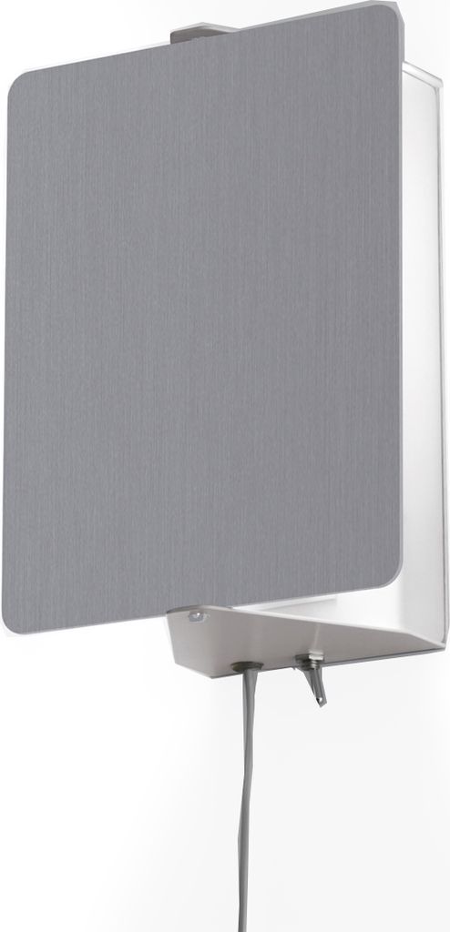 Applique À Volet Pivotant, hvid aluminium