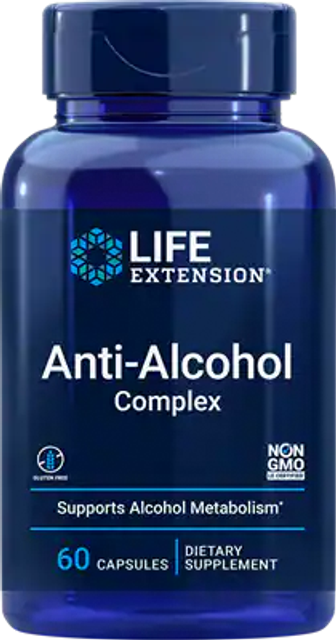 Life Extension Anti-Alcohol Complex 60 st