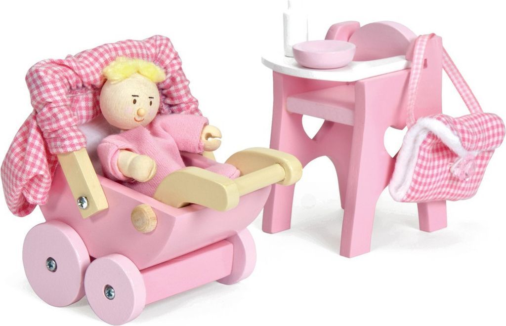 Le Toy Van Dukkehus Puslesæt Med Babydukke