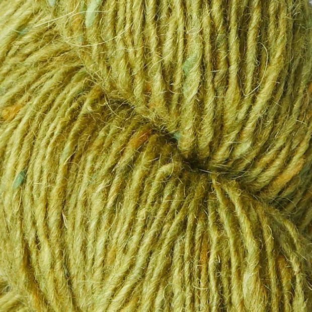 isager tweed lime