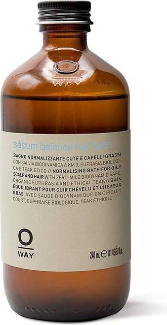 O-Way Sebum Balance Hair Bath Shampoo 240ml