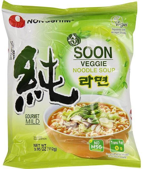 Nongshim Nongshim Veggie Nudlar 112g