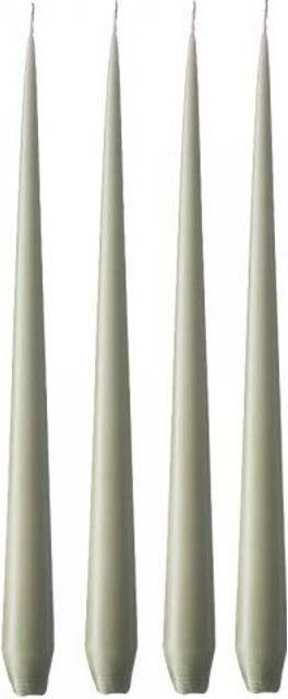 Ester & Erik Stage Lights Grey/Green Stearinlys 32cm 4stk