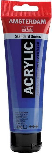 Amsterdam Standard Series Acrylic Tube Primary Cyan 120ml