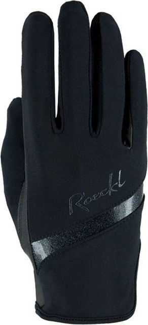 ROECKL ridehandsker "Lorraine" - sort/sort