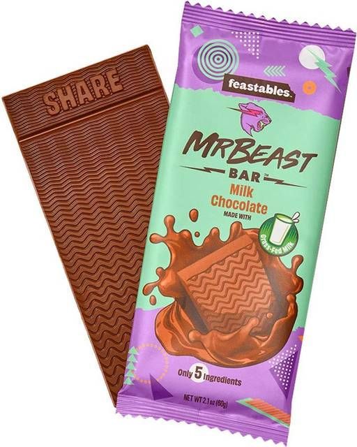 Feastables Mr Beast Milk Chocolate 60g