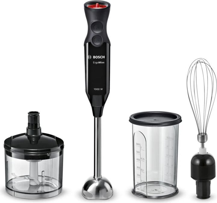bosch ergomixx ms61b6150 stavblender sort 1000 watt