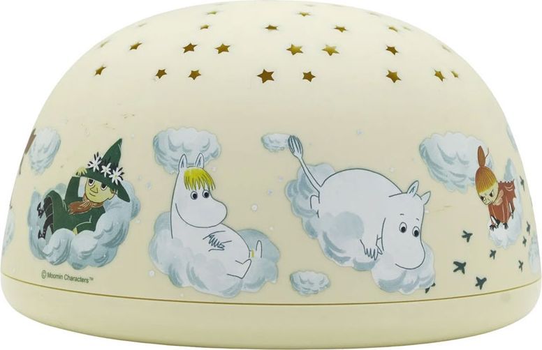 Mumin Nattlampa med Stjärnhimmel och Musik