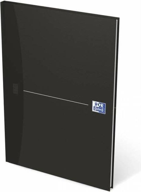 Oxford Smart Black Notesbog A5 Linjeret