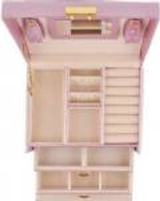 Iso Trade Beautylushh Stort smyckeskrin Rosa